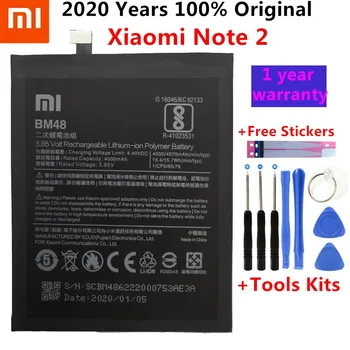 Original Telefon Batteri til Mi-2 Batteri, Xiaomi Mi Note 2 BM48 Batterier Batería for Xiaomi 2 + Gave Værktøjer +Klistermærker images