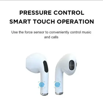 Pro 4 TWS Trådløse Ørestykket Bluetooth Hovedtelefoner Sport Earbuds Headset Med Mic For Smart Phone iPhone Xiaomi Samsung, Huawei LG images