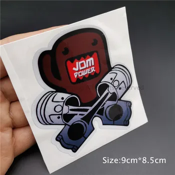 PVC Reflekterende JMD Magt DOMOKUN Hellabroke HellaFlush Sjove Vinyl Decal Klistermærker til Bil Vindue Kofanger Kuffert Brændstof Tank Cap images