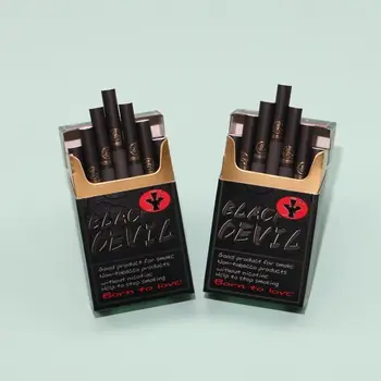 Quitte Røg Artefakt Sort Djævel Chokolade Smag Cigaretter Fremstillet af Kinesiske Te-Cigaret Ikke-tobaksvarer Ingen Nikotin images