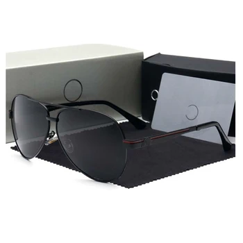 Retro solbriller mænd Polaroid solbriller linser sommer rejser væsentlige polariserede briller brand designer UV400 737 images