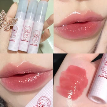 Sexet Saftige Lip Gloss Spejl Lip Tint Liquid Lipstick Vandtæt Fugtgivende Læber Makeup Kvinder Kosmetik TSLM1 images