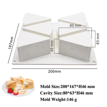 Silikone Forme 6 Hulrum Mousse Til Dessert Skimmel Ost Form Kage Form For Kage Udsmykning Værktøjer Muffin Wienerbrød Bageplade images