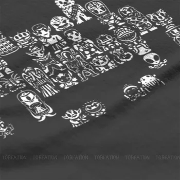 Space Invaders Arkade Skydespil Stof TShirt Pop Kultur Elegant T-Shirt I Overstørrelse Mænd Tøj Udskrivning Trendy images