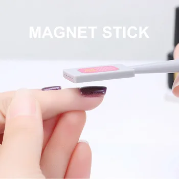 Supwee Cat Eye Gel Magnet Sæt Magnetisk tavle Tyk Stærk Magnet Stick Til Manicure Effekt UV Gel Neglelak Kunst Lak Værktøjer images