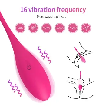 Trådløs Fjernbetjening Vibrerende Æg APP Vibratorer Sex Legetøj Til Kvinder G-Spot Stimulator Bærbare Trusser Vibratorer Vaginal Kegel Bolde images