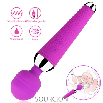 Trådløse Dildoer AV Magic Wand Vibrator Til Kvinder Klitoris Stimulator USB-Genopladelige Massager Sex Legetøj Til Muskel-Voksen images