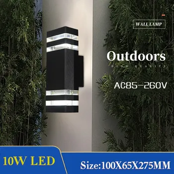 Udendørs Belysning 10W LED-Væg Lys Balkon Værftet, Veranda, Have Lys Udendørs væglampe er Vandtæt IP65 Udvendige Buitenlamp images