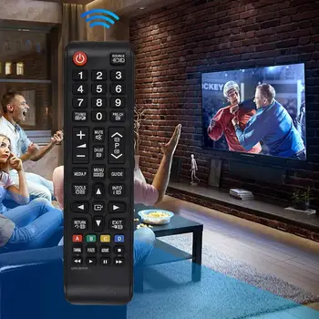 Universal Fjernbetjening Controller Til Samsung AA59-00741A LED LCD Smart TV-1stk images