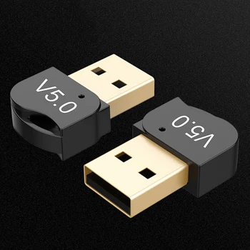 USB Bluetooth-5.0-Adapter Sender, Modtager Lyd Bluetooth Dongle Trådløse USB-Adapter Til Computeren, PC, Bærbar Mus Nyeste images