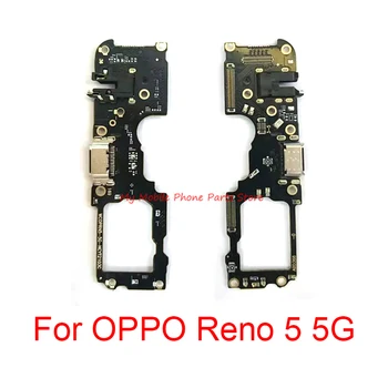 USB-Opladning, Dock-Port Board Flex-Kabel For OPPO Reno 5 Reno5 (5G) USB Charge Oplader Stik-Flex Kabel Bånd Dele images