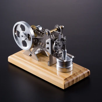 Varm Luft Stirling Motor Mini Model Videnskabelige Toy Undervisningsmateriale Metalramme images