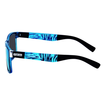Viahda Brand Design Polariserede Solbriller Mænd Kørsel Nuancer Mandlige Sol Briller Til Kvinder Spuare Spejl Sommeren UV400 Oculos images
