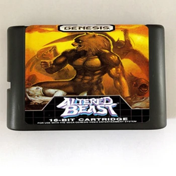 Ændret Beast 16 bit MD Game Card Til Sega Mega Drive Til SEGA Genesis images